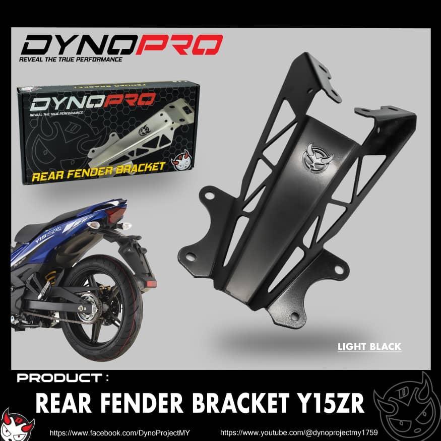 REAR FENDER BRACKET 2MM TEBAL Y15ZR MUDGUARD BELAKANG Y15 YAMAHA ORIGINAL DYNOPRO DYNO STAINLESS STEEL CARBON CHROME
