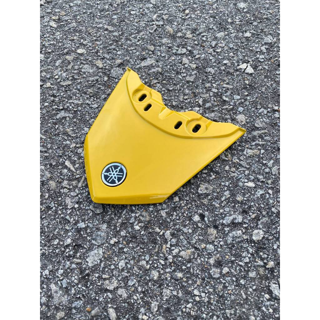 COVERSET NOUVO LC SCOOTER YAMAHA SPOON BIRU KUNING BLUE YELLOW TERMASUK STICKER SIAP TANAM OEM
