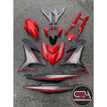 COVER SET Y15ZR V1 V2 RC EXCITER RED SILVER MATT PREMIUM COVERSET BODYSET Y15ZR Y15 YSUKU NEW ORIGINAL VELOZI