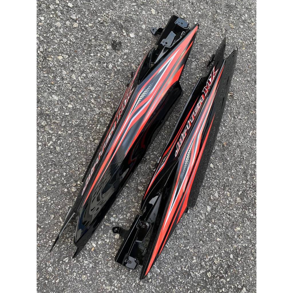 COVERSET YAMAHA LC LC135 V2 V6 V7 JUPITER AURORA DBMN8 BLACK HITAM L2 / L6-JA-3 SIAP TANAM ORIGINAL VELOZI + COVER METER