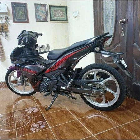 COVER SET Y15ZR V1 V2 MATELIC BLACK - RC MERAH COVERSET PREMIUM EDITION BODYSET Y15ZR Y15 YSUKU  V2 NEW ORIGINAL VELOZI