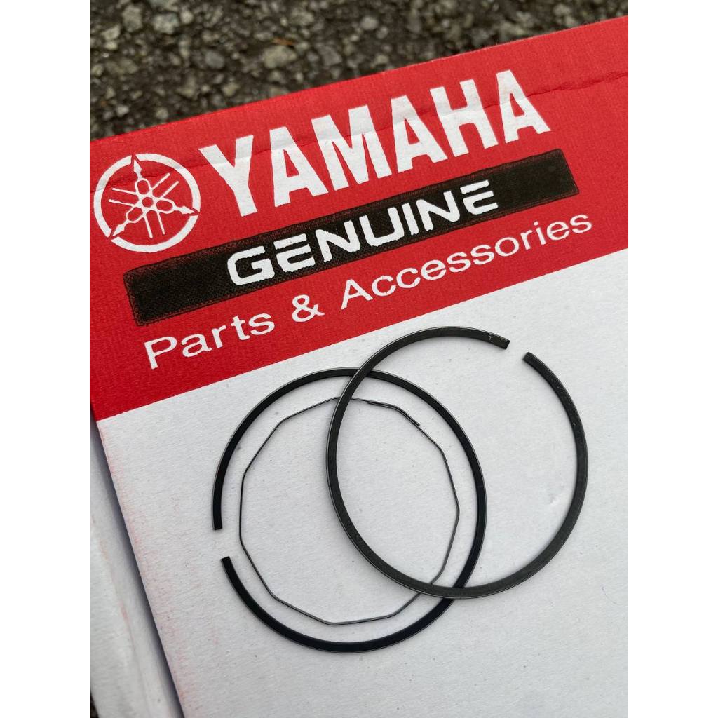 100% ORIGINAL GENUINE 1 SET TERMASUK PISTON RING HLY YAMAHA MALAYSIA BLOCK CYLINDER KIT UNTUK Y125Z Y125ZR 5BU OM
