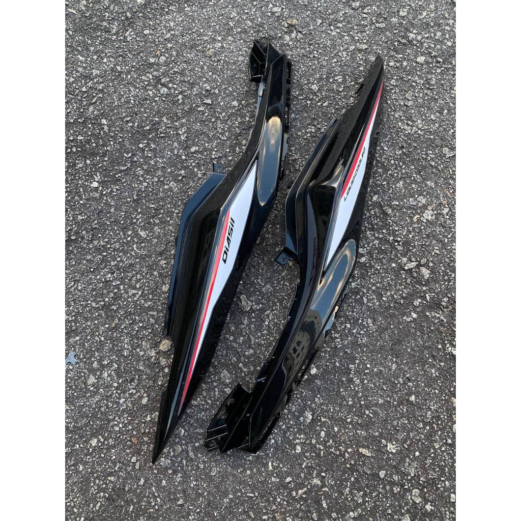 Y16 COVERSET Y16ZR SNIPER MATELIC BLACK HITAM Y16-SNP-1 ORIGINAL VELOZI YAMAHA SIAP TANAM READY STOK