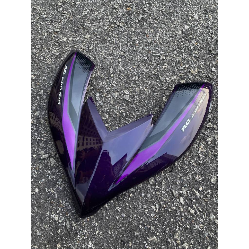 COVERSET BODYSET LC135 LC V8 DR RC EXCITER PURPLE GREY FUEL INJECTION FI YAMAHA SIAP TANAM DOCTOR 028 VELOZI