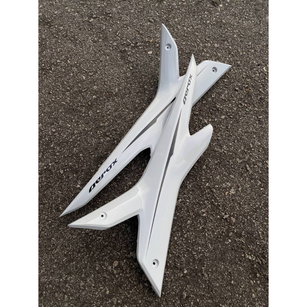 COVERSET BODYSET NVX 155 NVX155 V2 YAMAHA DOCTOR WHITE PUTIH 003 SIAP TANAM