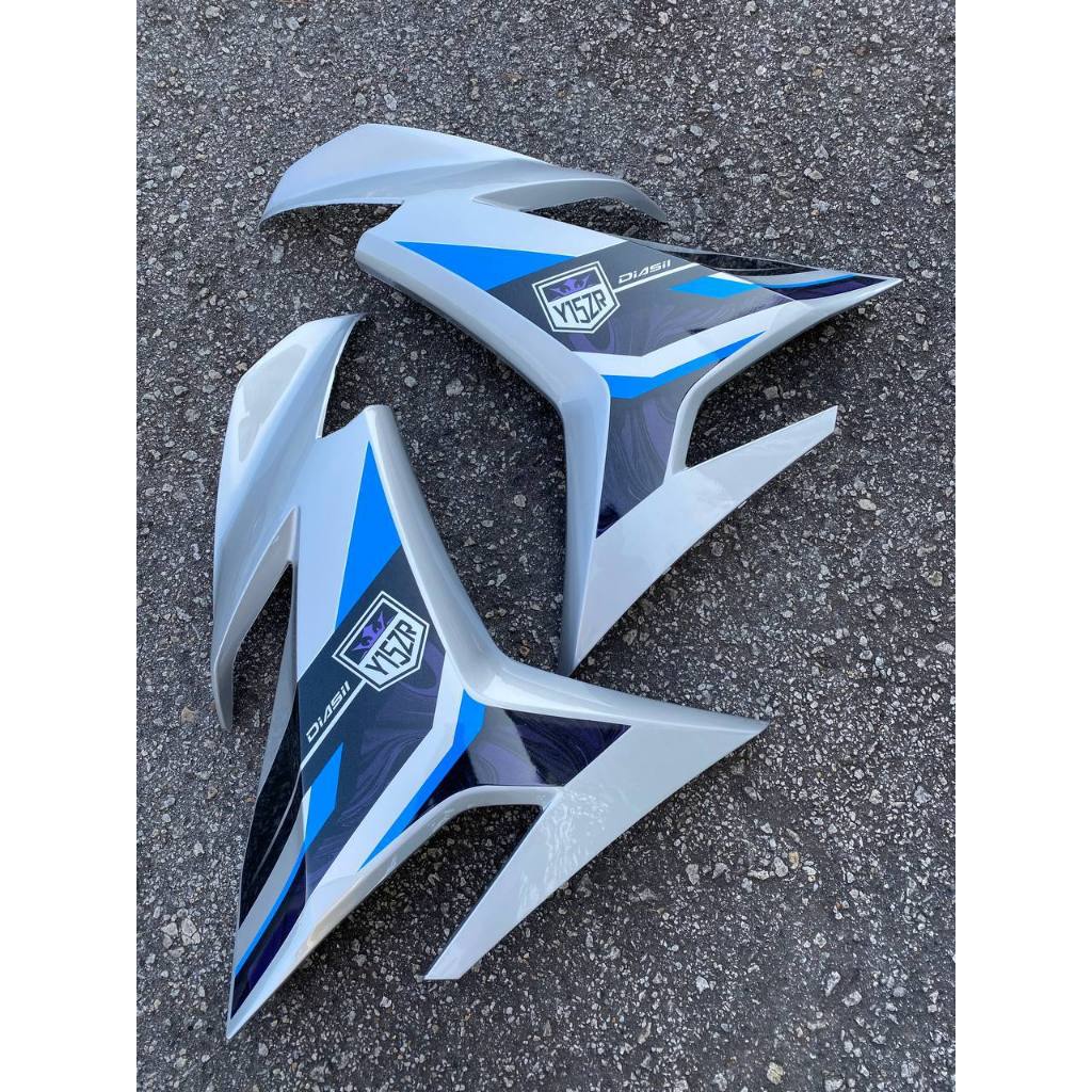 COVERSET BODYSET ORIGINAL VELOZI TANAM SET Y15 Y15ZR YSUKU V1 V2 SILVER MS1 MATELIC BLACK 2023 STANDARD SIAP TANAM