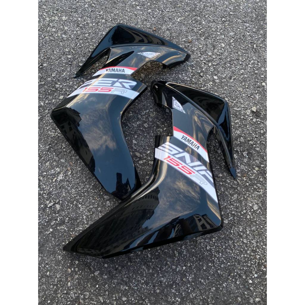 Y16 COVERSET Y16ZR SNIPER MATELIC BLACK HITAM Y16-SNP-1 ORIGINAL VELOZI YAMAHA SIAP TANAM READY STOK