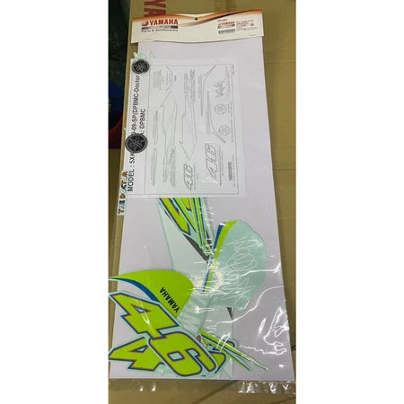 STICKER / STRIPE BODY SET / COVERSET YAMAHA 125Z/ZR MORITAKA 46 ORIGINAL ONLY