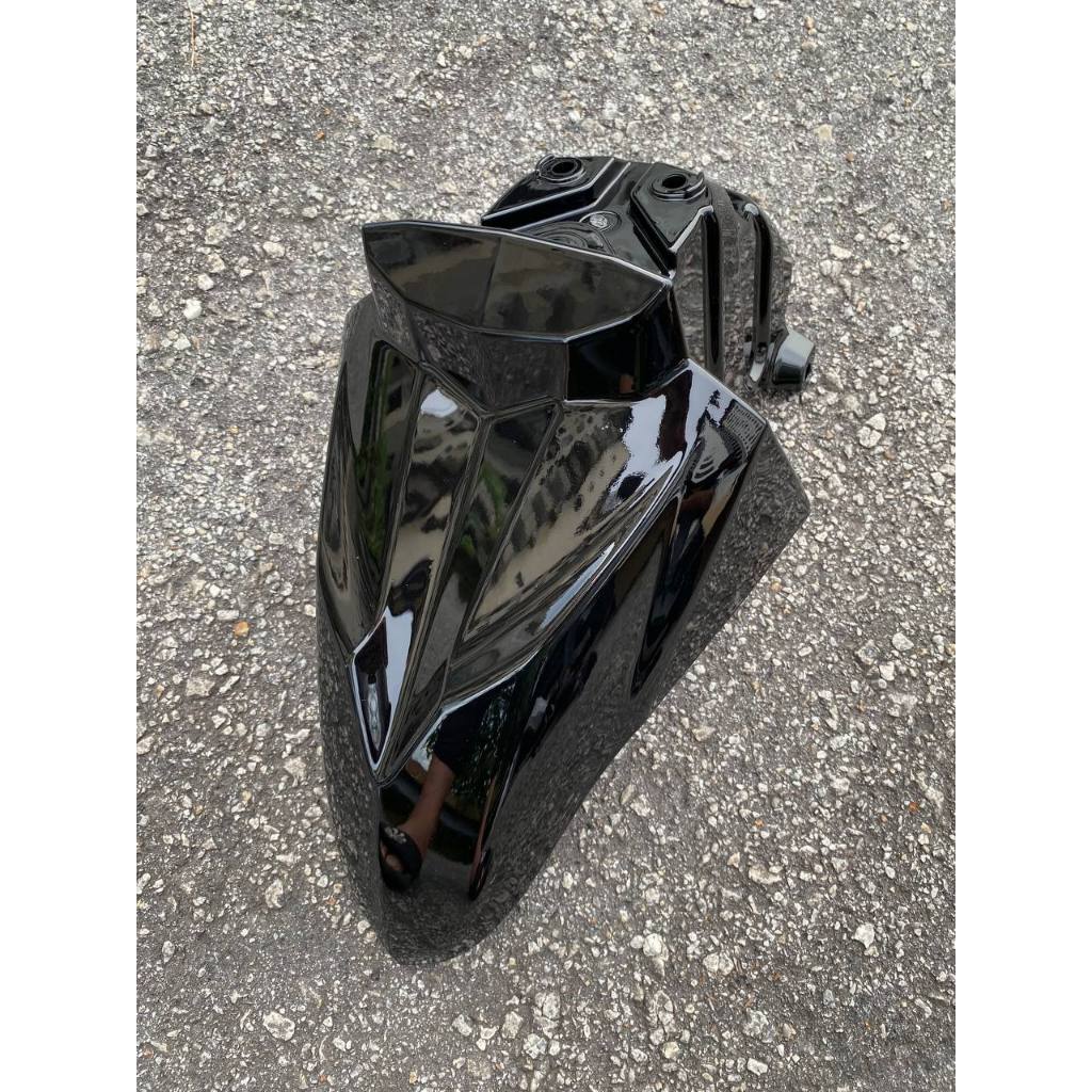 COVERSET BODYSET EGO AVANTIZ BLACK HITAM GOLD YAMAHA STICKER SIAP TAMPAL  M SEKI FULLSET NEW