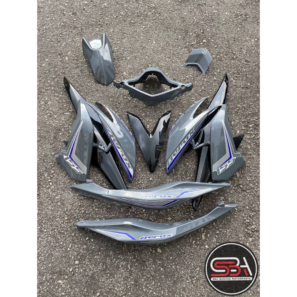 COVERSET BODYSET NVX 155 NVX155 V1 YAMAHA DOCTOR NANO GREY 009 SIAP TANAM