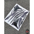 STICKER STRIPE BODY SET / COVERSET LC LC135 V8 PURPLE MATELIC NO 21 STANDARD MORITAKA YAMAHA