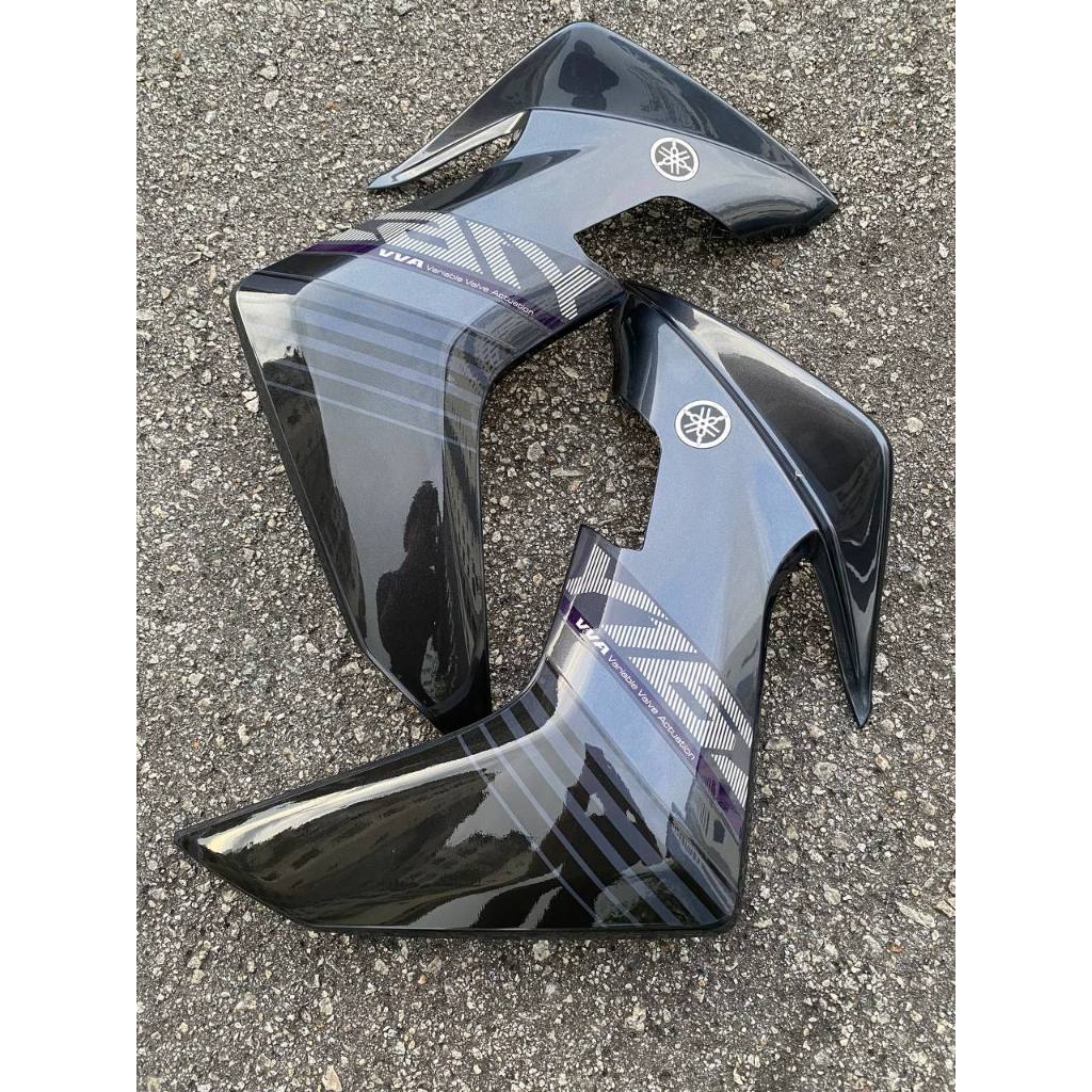 Y16 COVERSET Y16ZR P PURPLE UNGU 2015 022 VELOZI Y16-ST-6 ORIGINAL EQUIPMENT MANUFACTURED DOCTOR OEM SIAP TANAM