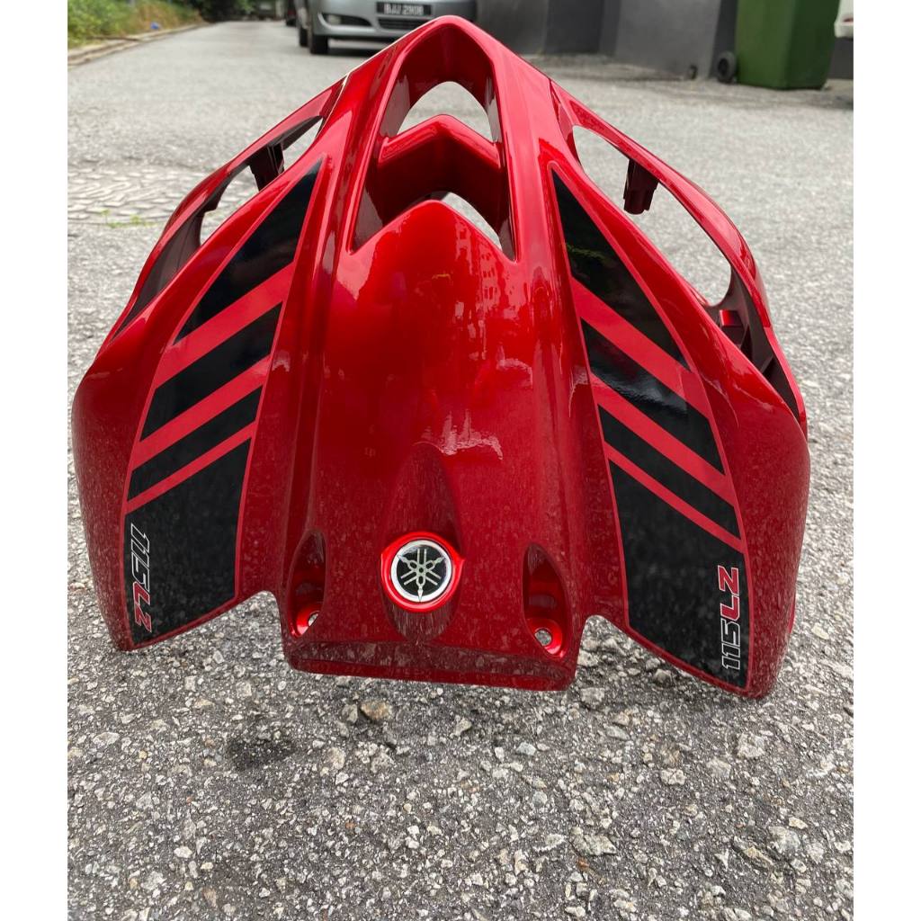 COVERSET BODYSET YAMAHA LAGENDA SRL 115 / 115Z FI RM7 RED BATMAN 2015 EDITION LFi-ST-1 STICKER SIAP TANAM VELOZI SET