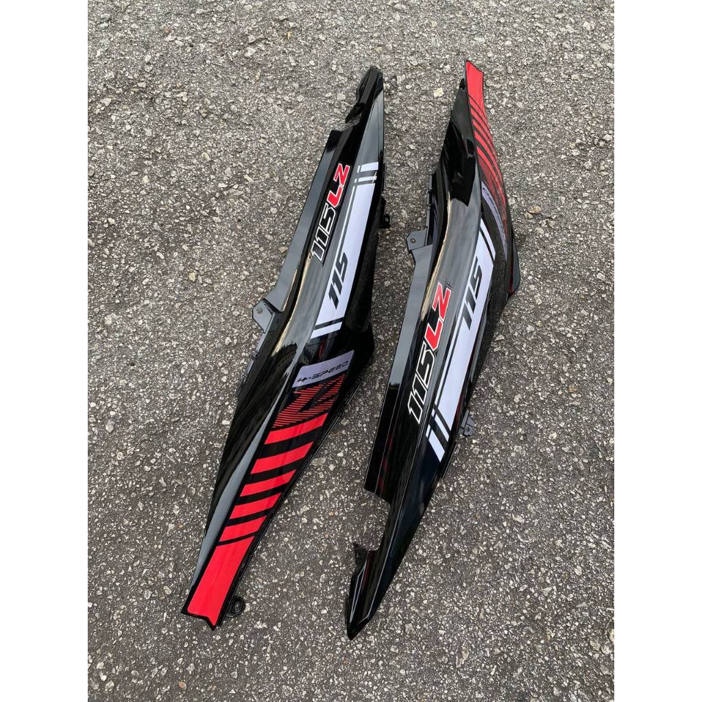 COVERSET BODYSET YAMAHA LAGENDA SRL 115 / 115Z FI RM7 RED BATMAN 2015 EDITION LFi-ST-1 STICKER SIAP TANAM VELOZI SET