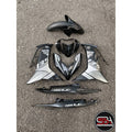 COVERSET BODYSET LC135 LC V8 DR SP SILVER FUEL INJECTION FI YAMAHA SIAP TANAM DOCTOR 021 OEM NEW