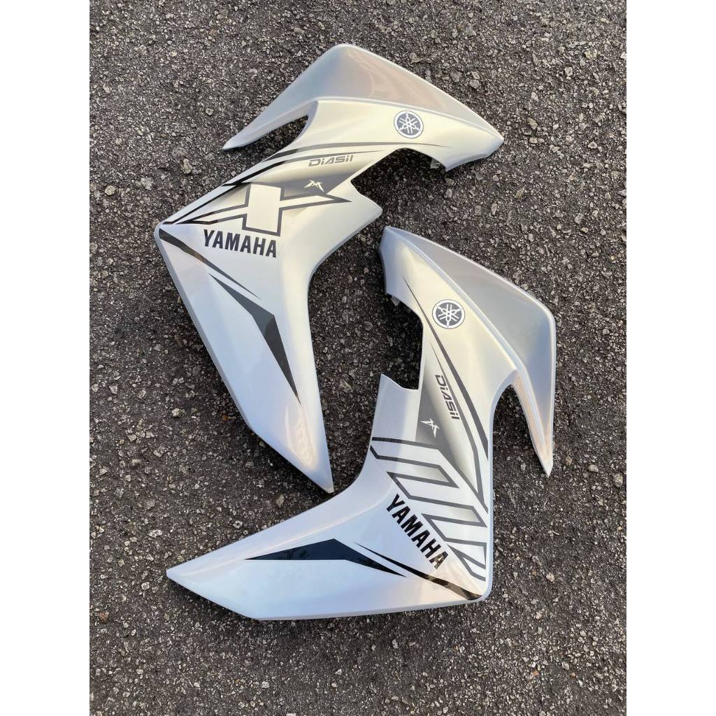 Y16 COVERSET Y16ZR DR MX WHITE 018 PUTIH ORIGINAL EQUIPMENT MANUFACTURED DOCTOR OEM SIAP TANAM NEW READY STOK
