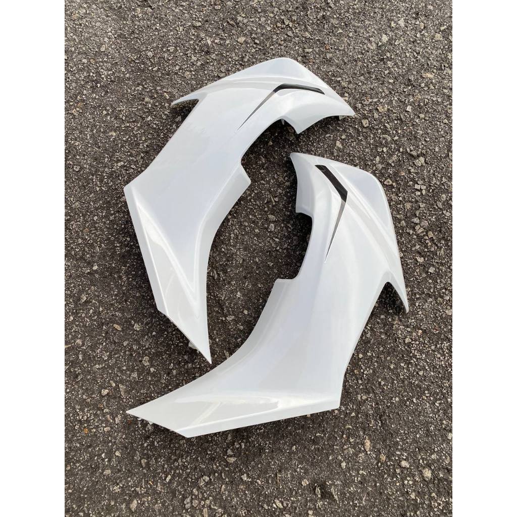 COVERSET BODYSET NVX 155 NVX155 V2 YAMAHA DOCTOR WHITE PUTIH 003 SIAP TANAM