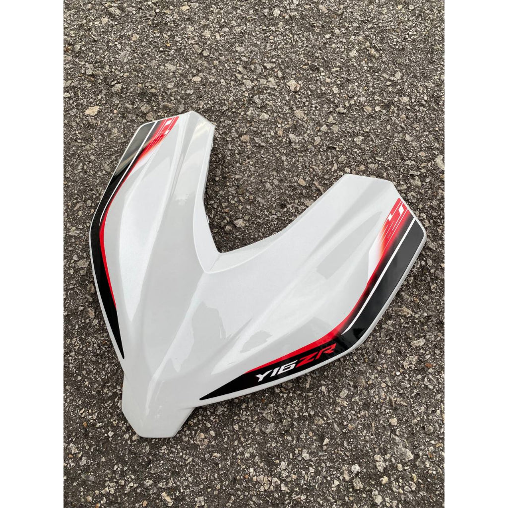 Y16 COVERSET Y16ZR STANDARD DESIGN CRYSTAL WHITE RED SUN ROSE Y16-ST-1 ORIGINAL VELOZI YAMAHA SIAP TANAM READY STOK