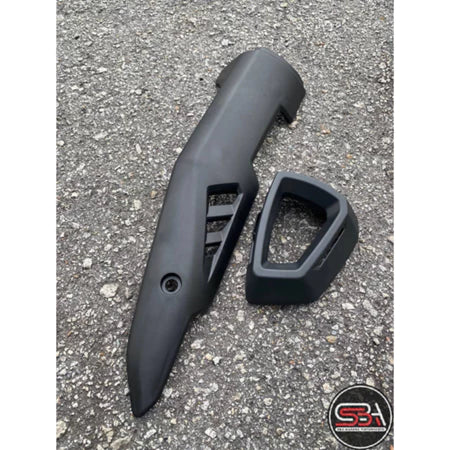 EXHAUST EKZOS COVER / SILENCER COVER ( PARTS INCLUDE WITH COVER BUSH )  LC135 V6 V7 V8 Y16ZR Y15ZR RSX 150