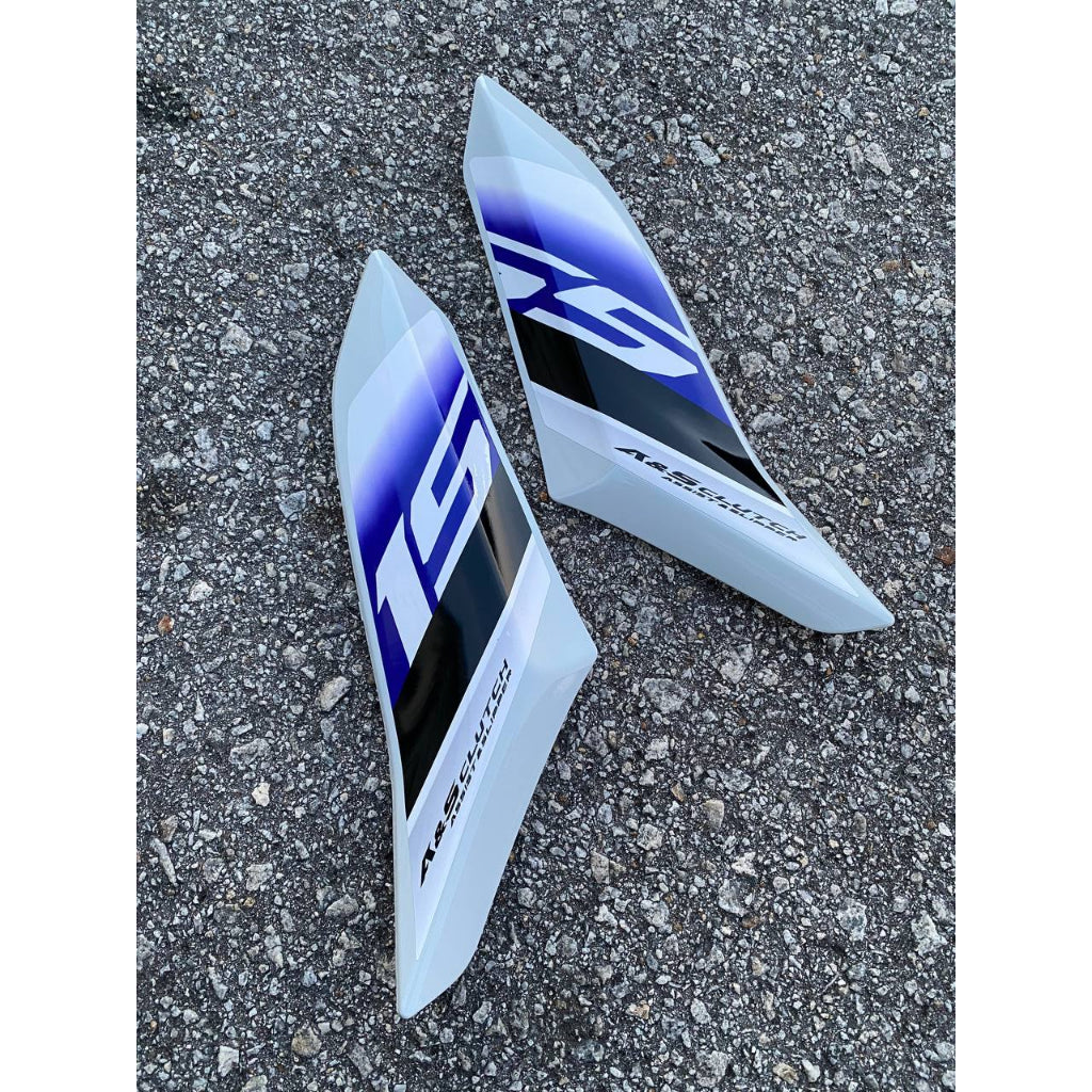 Y16 COVERSET Y16ZR CRYSTAL WHITE DPBMC PUTIH BIRU Y16-ST-3 ORIGINAL VELOZI YAMAHA SIAP TANAM READY STOK