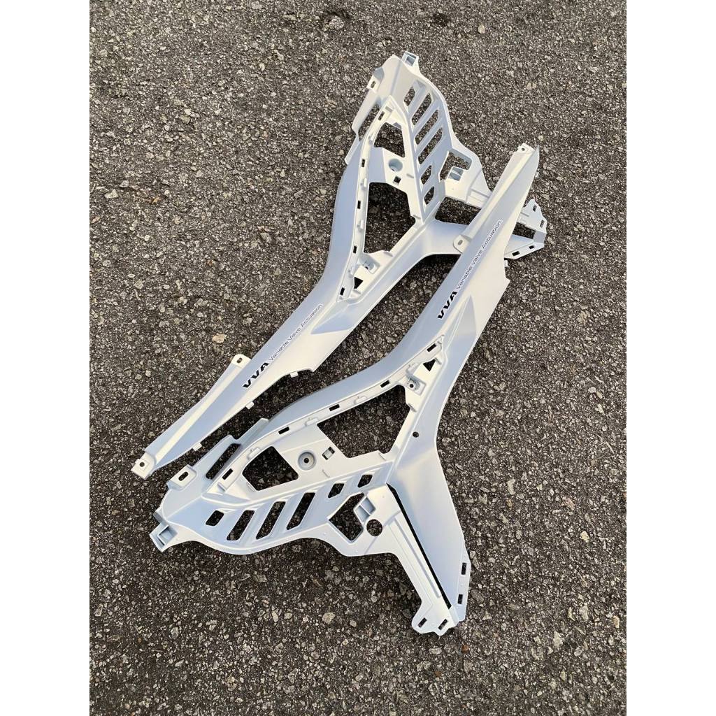 Y16 COVERSET Y16ZR CRYSTAL WHITE SMX BLACK / PURPLE Y16-S-1 ORIGINAL VELOZI YAMAHA SIAP TAMPAL / DOCTOR 005 TANAM
