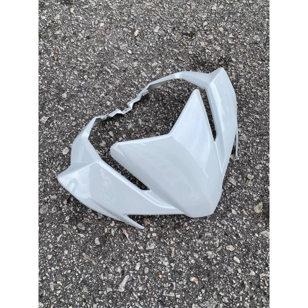 MOTORCYCLE COVERSET BODYSET LC135 LC V8 EXCITER R CRYSTAL WHITE BLACK L8-ER-2 FUEL INJECTION FI YAMAHA SIAP TANAM VELOZI