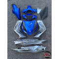 COVERSET LC LC135 V1 YAMAHA DOCTOR P BLUE BIRU 022 2015 NEW DESIGN STRIPE SIAP TANAM CLEAR 2K