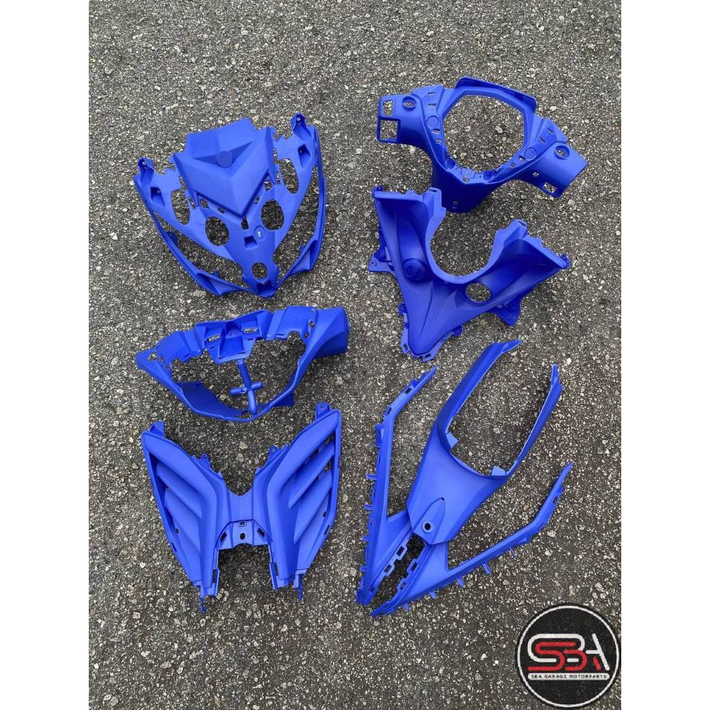 INNER PANEL LC 135 LC 135 V8 OEM / DOCTOR SET COLOR ORANGE RED BLUE ( 8 ITEMS ) YAMAHA