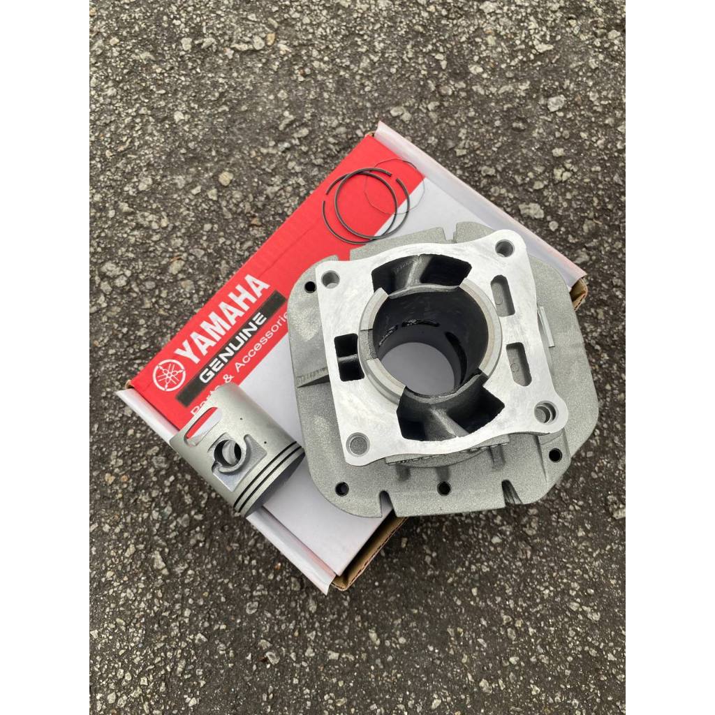 100% ORIGINAL GENUINE 1 SET TERMASUK PISTON RING HLY YAMAHA MALAYSIA BLOCK CYLINDER KIT UNTUK Y125Z Y125ZR 5BU OM