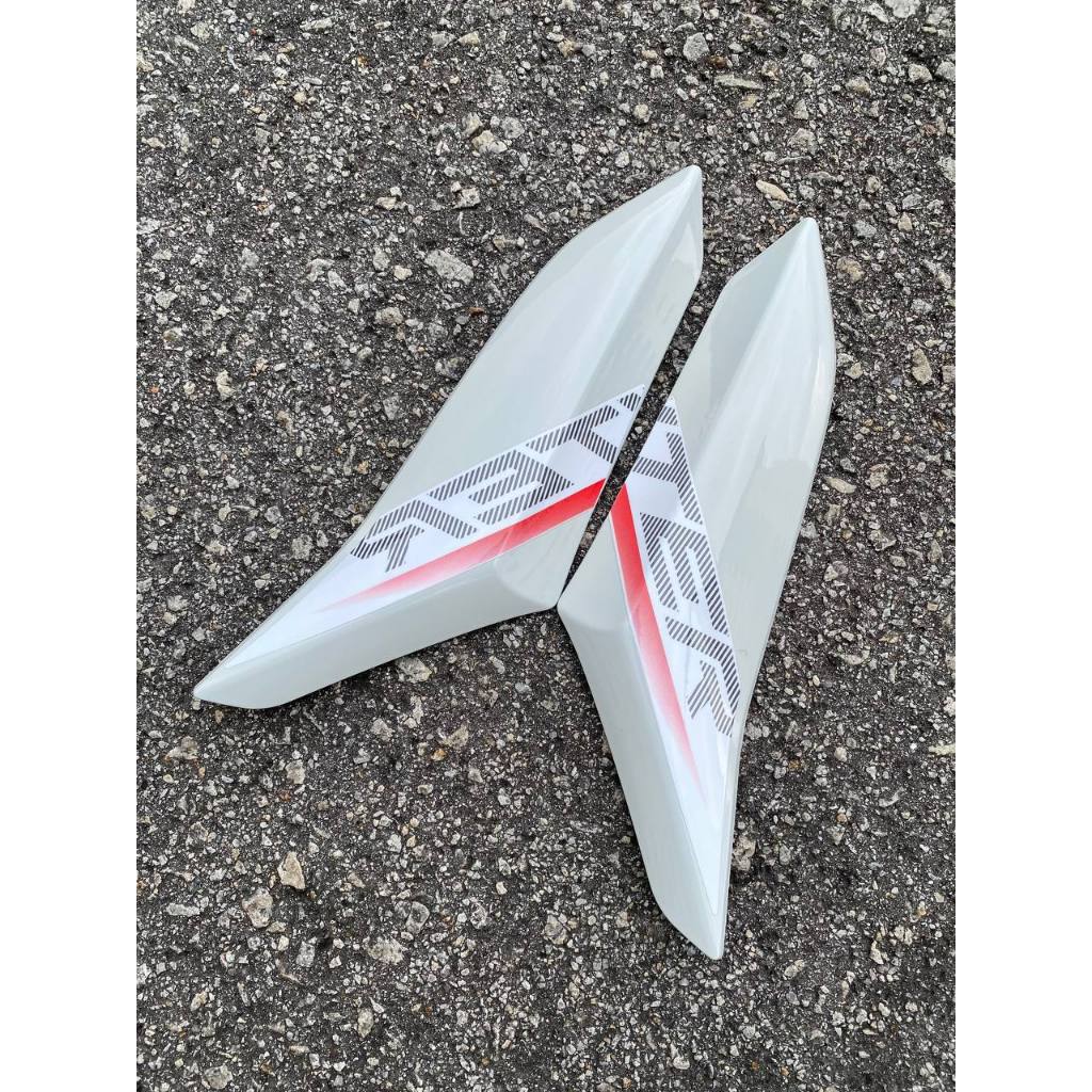 Y16 COVERSET Y16ZR DR P WHITE PUTIH ORIGINAL EQUIPMENT MANUFACTURED OEM DOCTOR 027 YAMAHA SIAP TANAM READY STOK