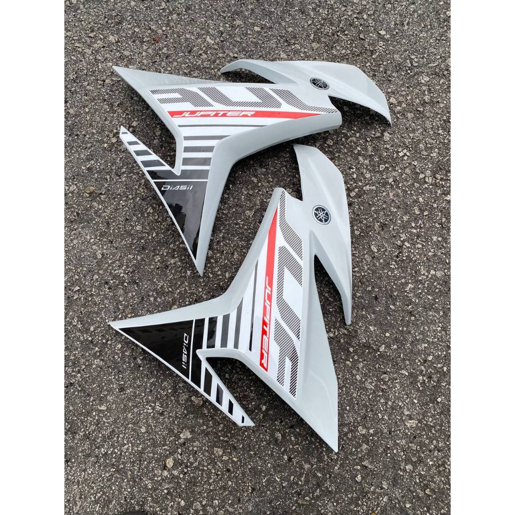 COVERSET BODYSET YAMAHA Y Y15 Y15ZR V1 V2 P WHITE PUTIH DOCTOR 037 SIAP TANAM