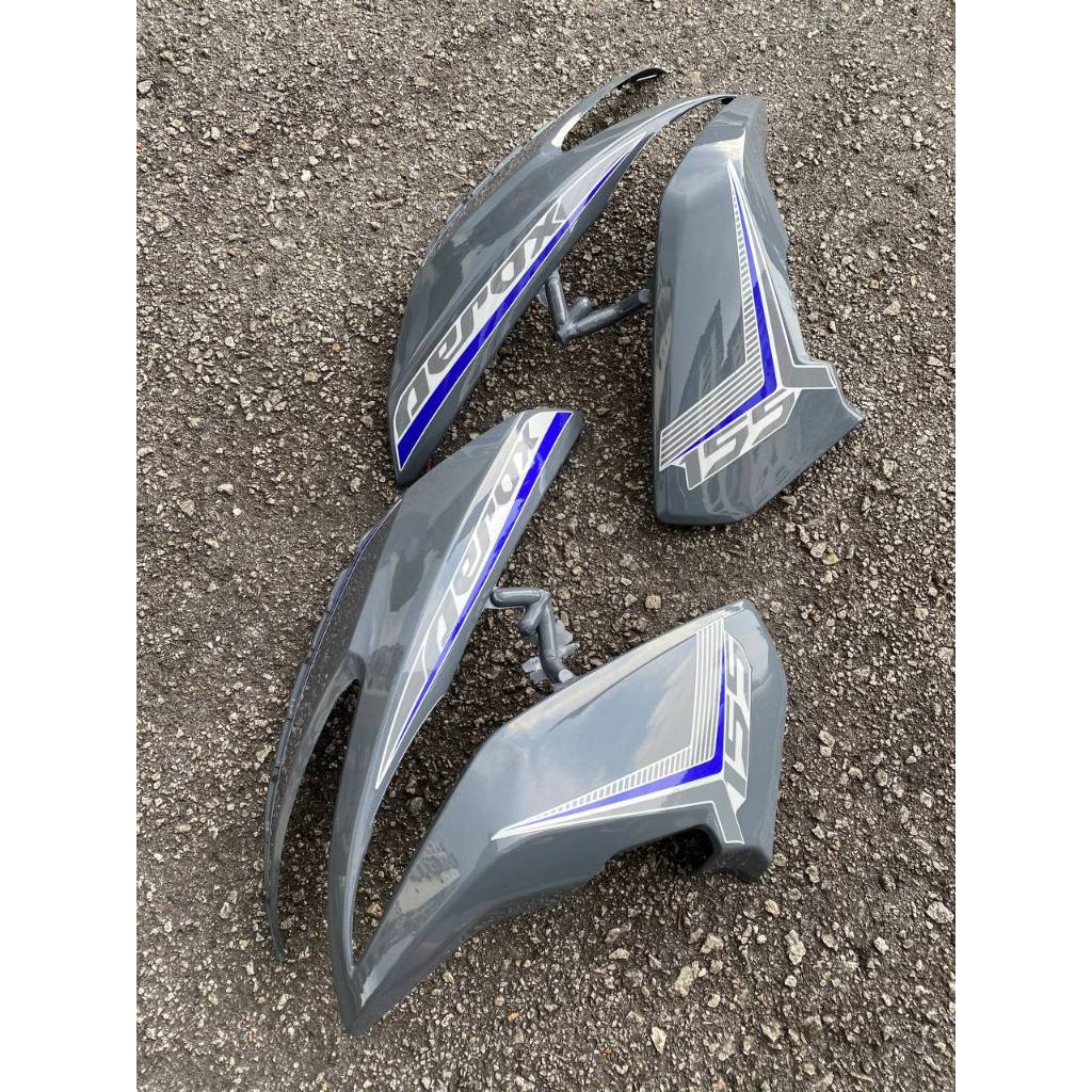 COVERSET BODYSET NVX 155 NVX155 V1 YAMAHA DOCTOR NANO GREY 009 SIAP TANAM