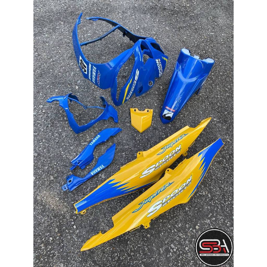 COVERSET BODYSET OEM SET LAGENDA SRL 115 / 115Z FI  SPOON SPORTS JUPITER 014 DOCTOR STICKER SIAP TANAM