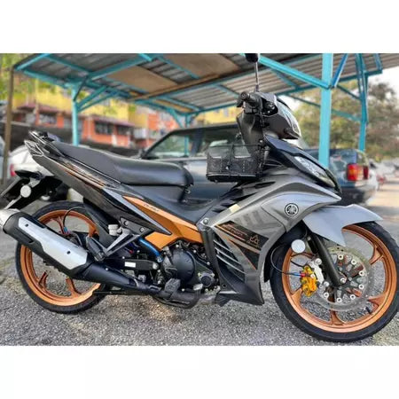 COVERSET YAMAHA ORIGINAL SIAP TAMPAL / TANAM LC135 LC V6 V7 STEALTH GOLD GREY MNM3 HONG LEONG 100% HLY VELOZI VDOCTOR