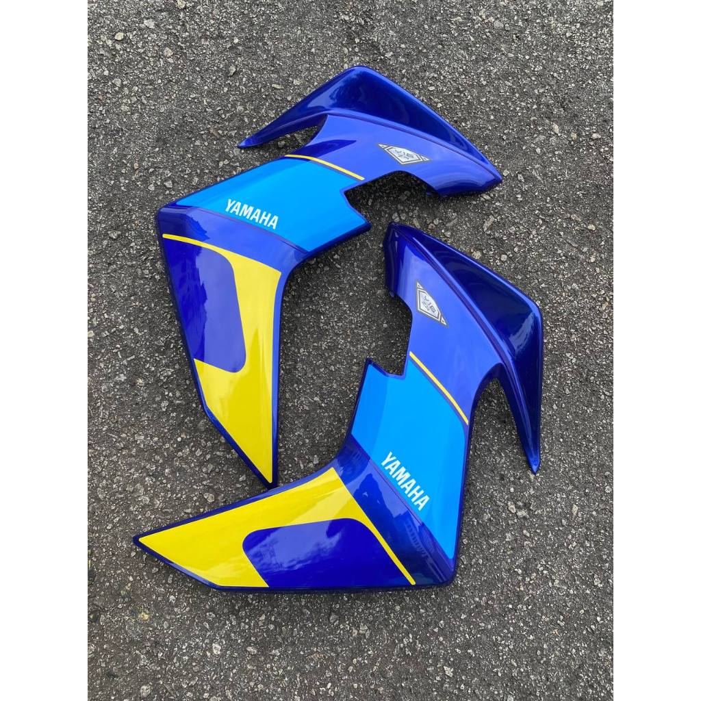 Y16 COVERSET Y16ZR DPBMC SP RXZ DESIGN BIRU BOJAN Y16-RXZ-E-3 ORIGINAL VELOZI YAMAHA SIAP TANAM READY STOK