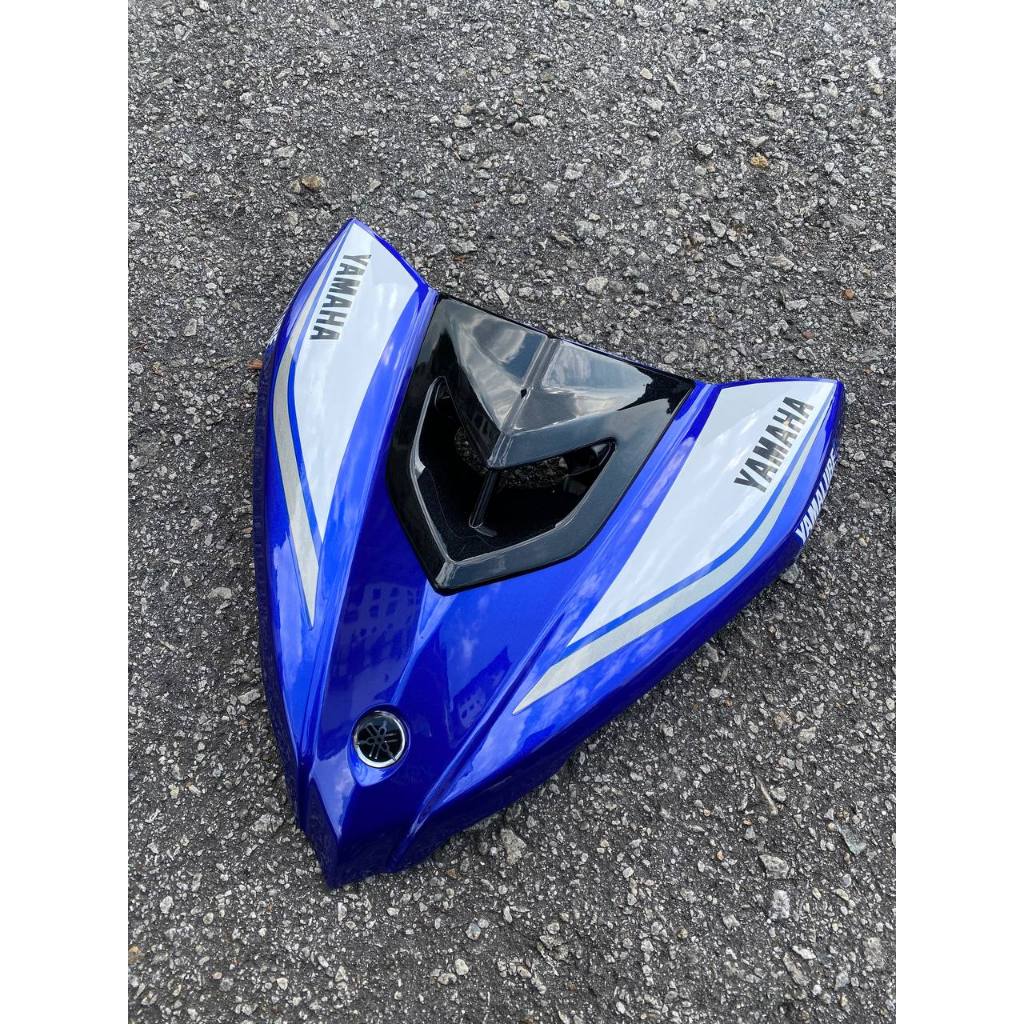 COVERSET BODYSET YAMAHA LC LC135 V6 V7 DR S BLUE GP BIRU CODE 038 STRIPE TANAM DOCTOR EDITION OEM