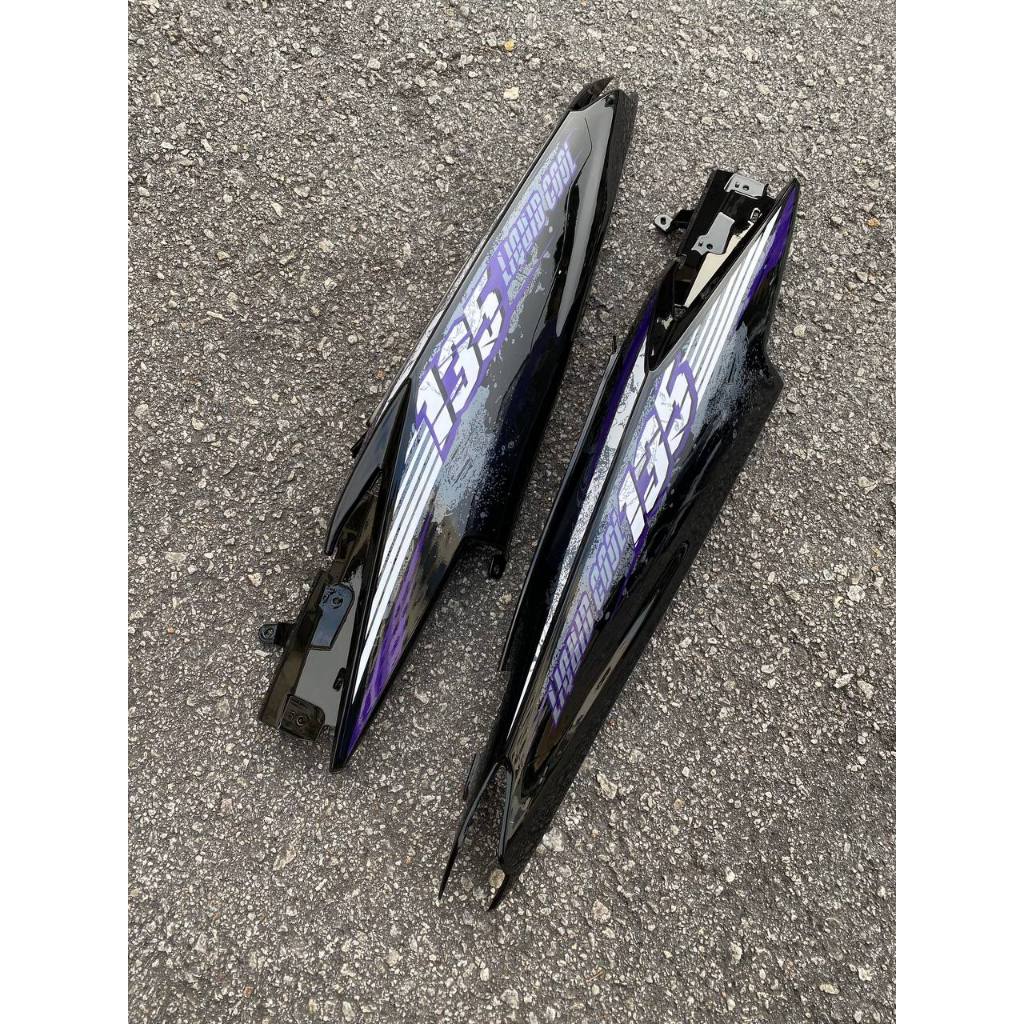 COVERSET YAMAHA LC LC135 V2 JUPITER MX PURPLE BLACK L2-JMX-B-3 BODYSET SIAP TANAM VELOZI WITH COVER METER