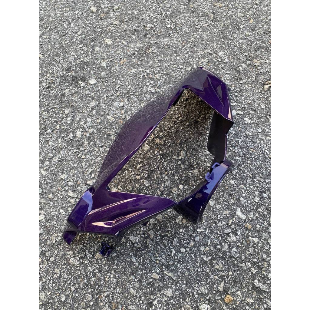 COVERSET BODYSET YAMAHA LC LC135 V1 DR PURPLE RXZ STRIPE TANAM CODE 017 DOCTOR EDITION OEM