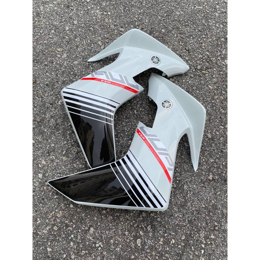 Y16 COVERSET Y16ZR DR P WHITE PUTIH ORIGINAL EQUIPMENT MANUFACTURED OEM DOCTOR 027 YAMAHA SIAP TANAM READY STOK