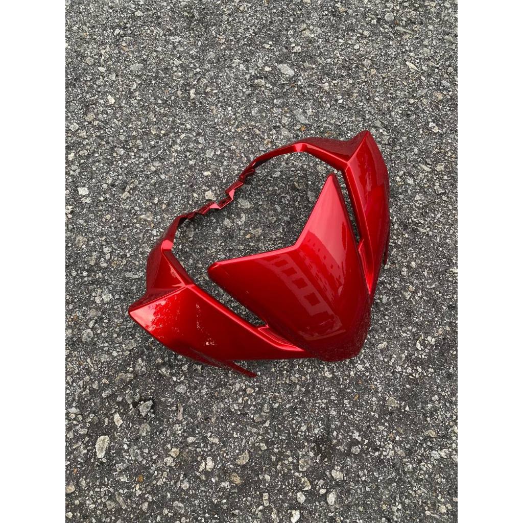 MOTORCYCLE COVERSET LC135 LC V8 RED METALIC BLACK MERAH BATMAN 2015 L8-ST-4 FUEL INJECTION FI YAMAHA DOCTOR VELOZI