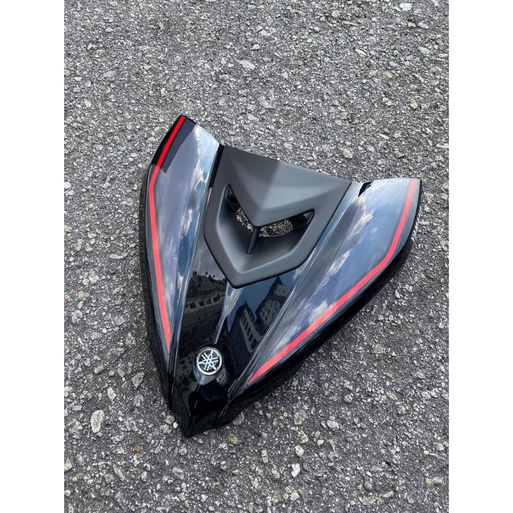 COVERSET BODYSET YAMAHA LC LC135 V6 V7 DR BLACK HITAM CODE 026 RXZ DESIGN STRIPE TANAM DOCTOR EDITION OEM