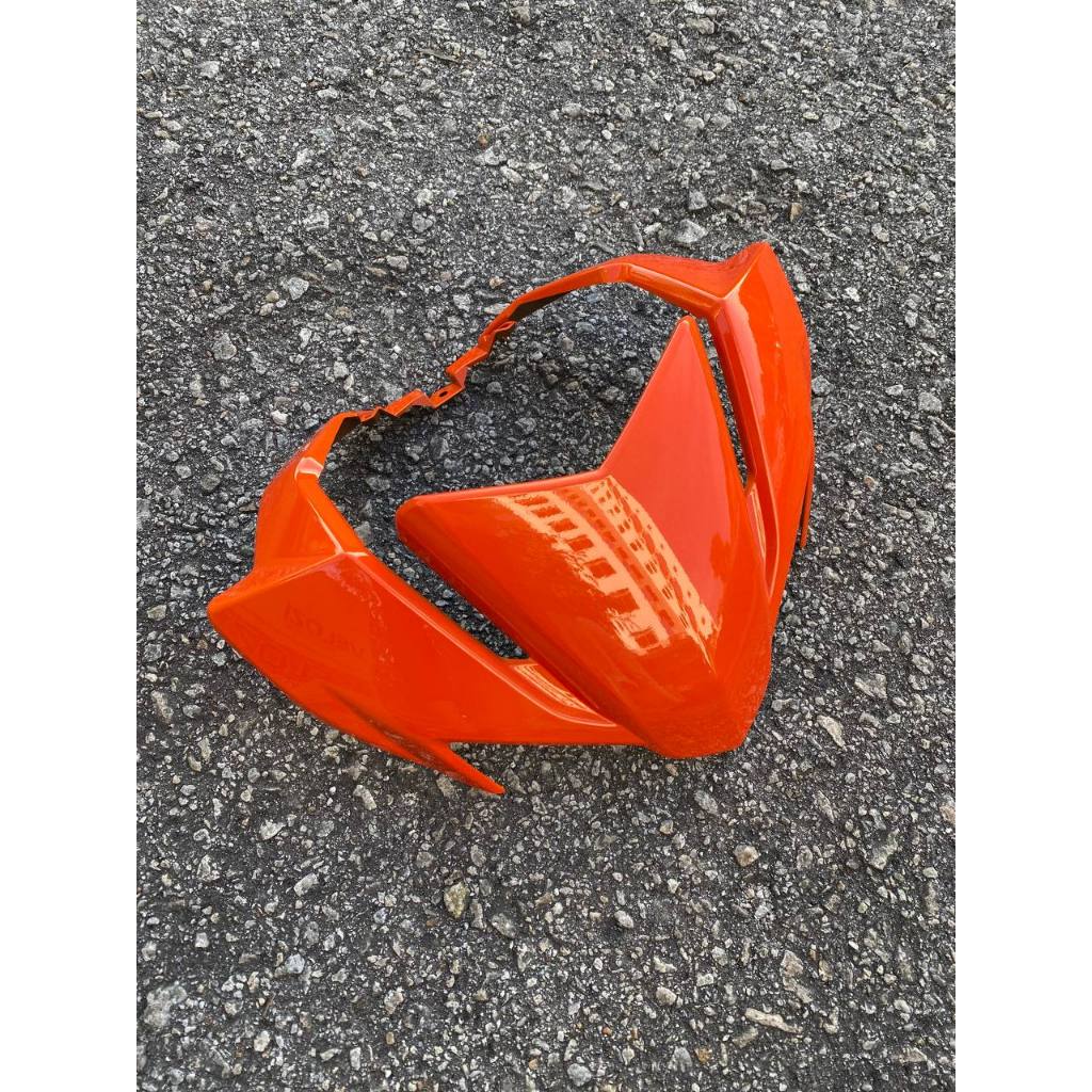MOTORCYCLE COVERSET LC135 LC V8 VOM2 DPBMU ORANGE BATMAN 2015 L8-ST--7 FUEL INJECTION FI YAMAHA SIAP TANAM VELOZI
