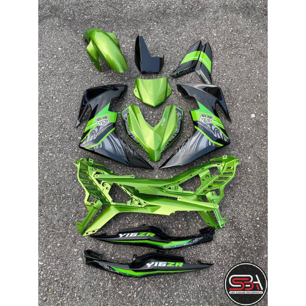 Y16 COVERSET Y16ZR SP GREEN HIJAU 012 ORIGINAL EQUIPMENT MANUFACTURED DOCTOR OEM SIAP TANAM NEW READY STOK