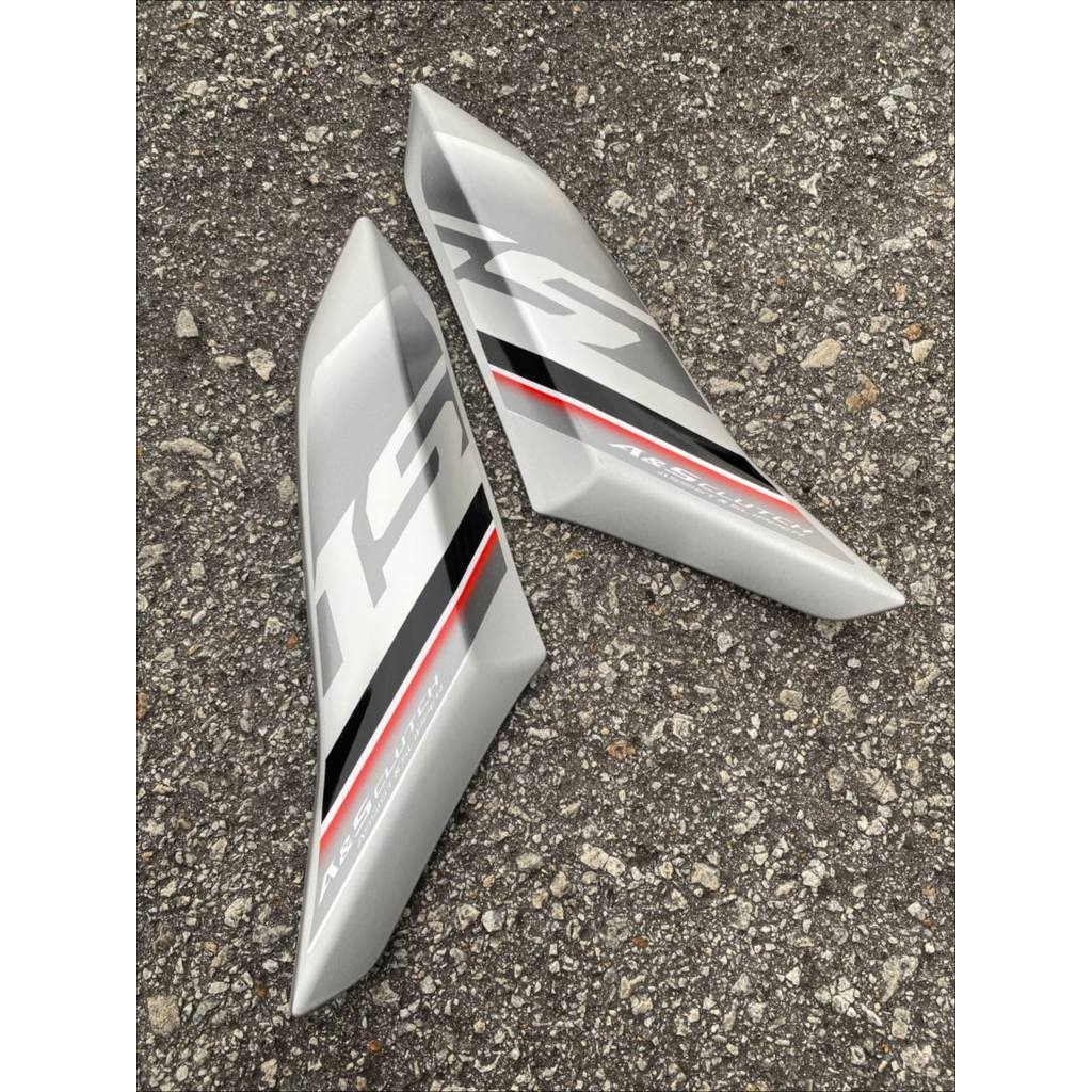 Y16 COVERSET Y16ZR STANDARD SILVER MS1 MNM3 Y16-S-3 ORIGINAL VELOZI YAMAHA SIAP TAMPAL READY STOK