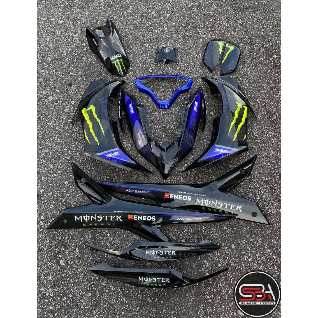 COVERSET BODYSET NVX 155 NVX155 V2 YAMAHA DOCTOR MONSTER 004 ENERGY ENEOS GP 2020 SIAP TANAM EDITION VELOZI