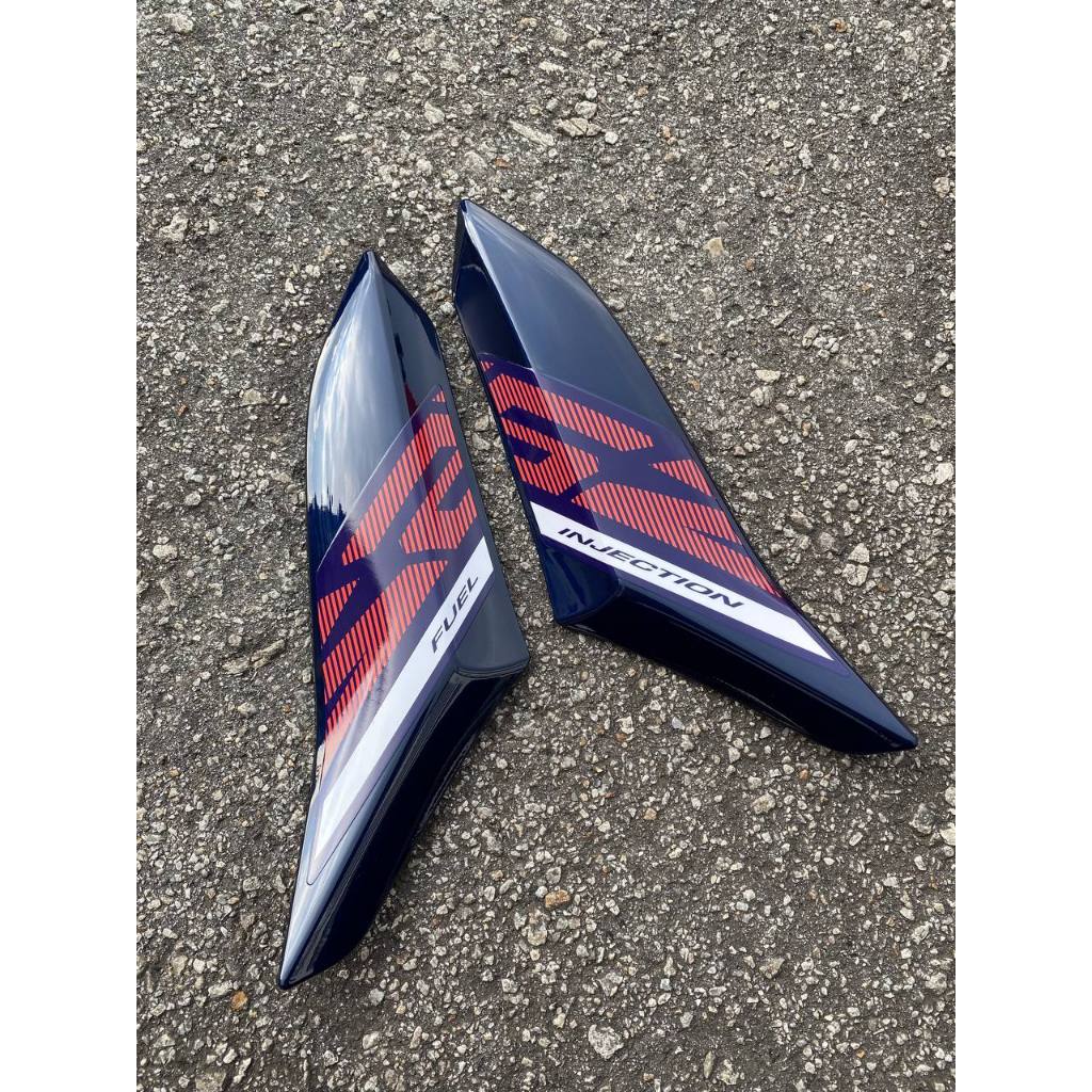 Y16 V1 V2 COVERSET Y16ZR VOM2 ORANGE DPBMU 2015 DESIGN Y16-ST-8 ORIGINAL VELOZI YAMAHA TANAM READY STOK