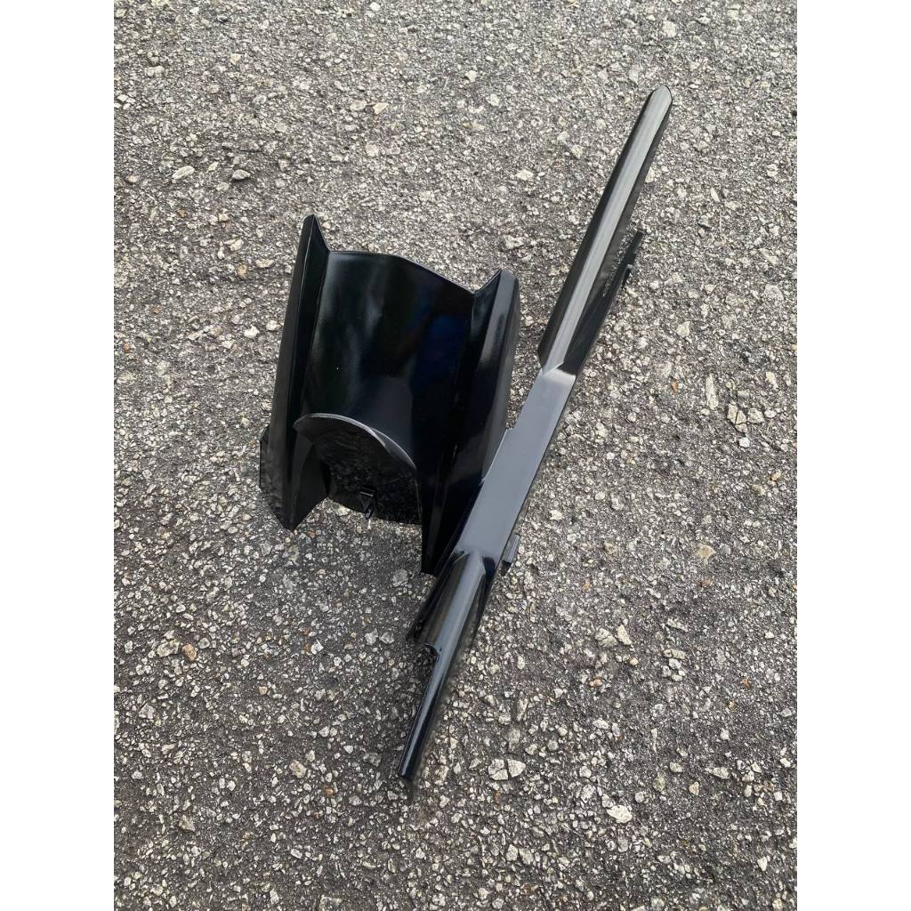 INNER VERSION KILAT MATELIC Y150 ZR Y15 V1 COMPLETE SET COVER INNER HITAM BLACK OEM DOCTOR 13 ITEM (FULLSET) READY STOK
