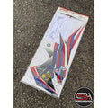 STICKER STRIPE BODYSET COVERSET LC LC135 V8 BDK1 DPBMC 5MRO 100% ORIGINAL 5 MILLIONTH ROLL OUT FUEL INJECTION FI YAMAHA