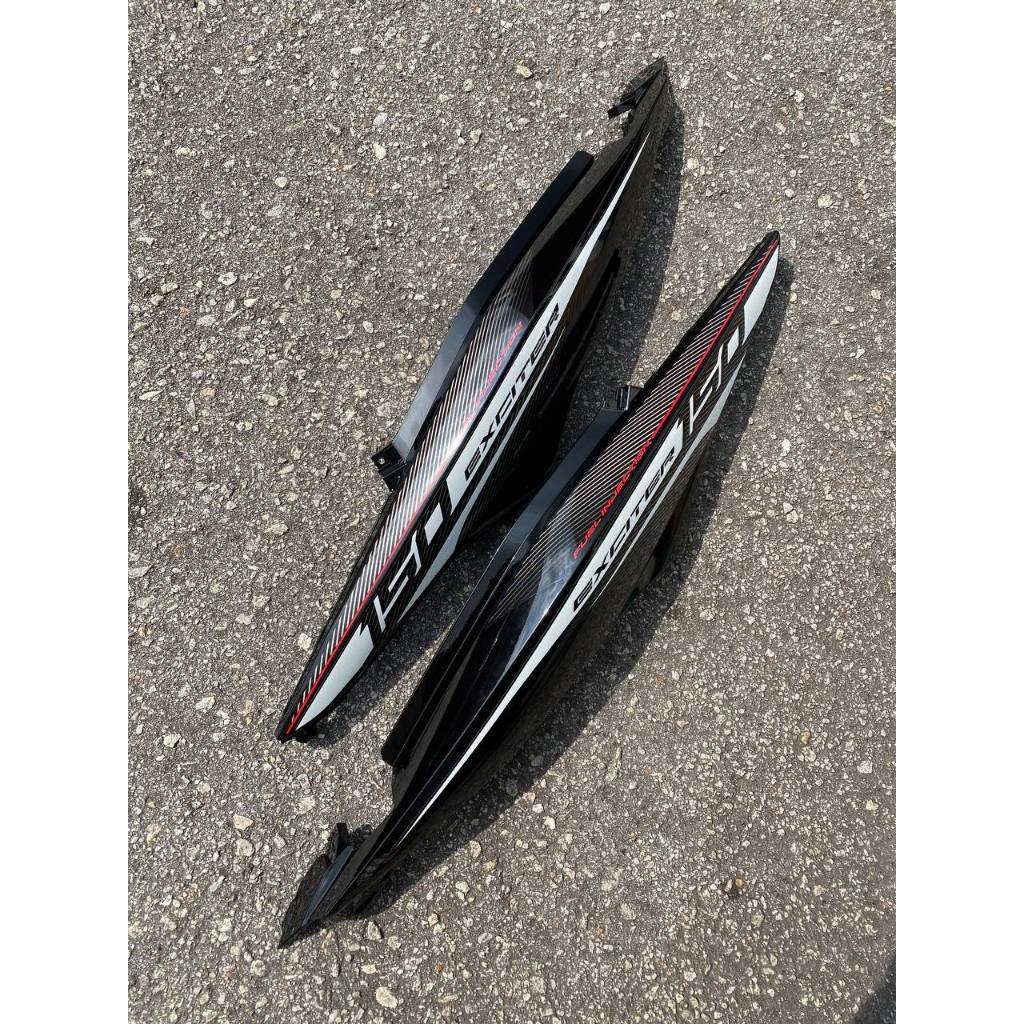 COVERSET ORIGINAL 100% HLY HONG LEONG YAMAHA Y15ZR V1 V2 HITAM EXCITER RC HITAM BLACK BODYSET Y15ZR YSUKU TAMPAL