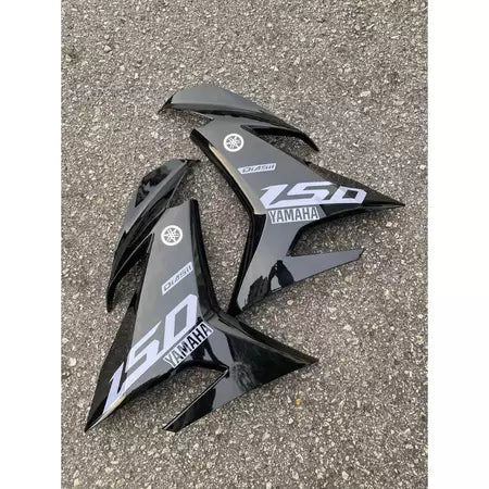 COVER SET Y15ZR V1 V2 SNIPER BLACK METALIC HITAM TANAM COVERSET PREMIUM EDITION BODYSET Y15ZR YSUKU NEW ORIGINAL VELOZI